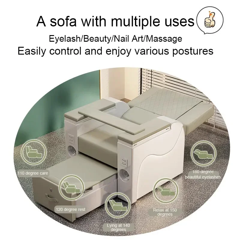 Fauteuil de pédicure multifonctionnel, chaise de Massage des pieds, canapé de manucure, tatouage Banco Para Pies, meubles de Salon de pédicure