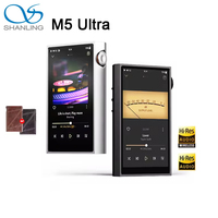 SHANLING M5 Ultra MP3 Player Bluetooth 5.2 Portable Player MP3 Music Player HIFI Hi-Res Audio Walkmen AK4191EQ AK4499EX Chips
