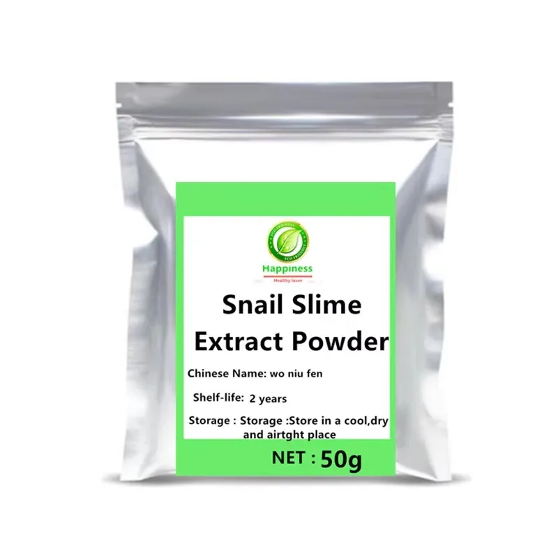 

High quality Snail Slime Extract Powder Moisturizing Cosmetic Raw Skin Whitening and Smooth