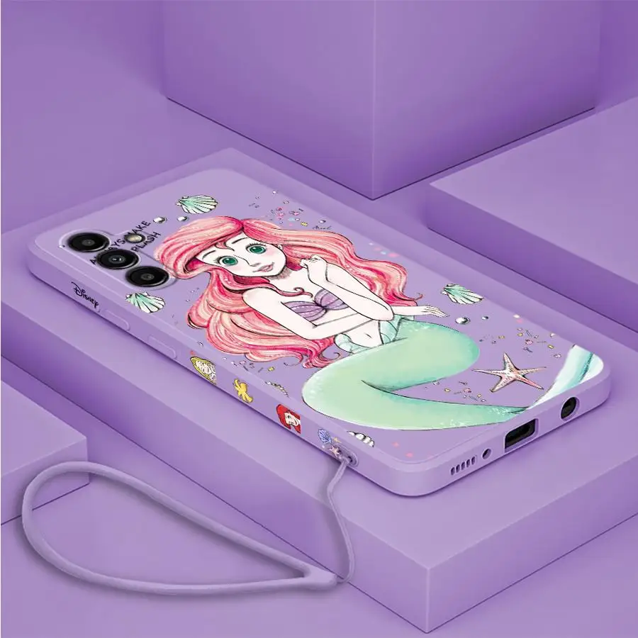 Disney Cute Princess Phone Case for Xiaomi Redmi 10 10C 10A 12 12C 13C 8 9 9A 9C 9T K40 Pro K60 Ultra A1 A2 Soft Cover