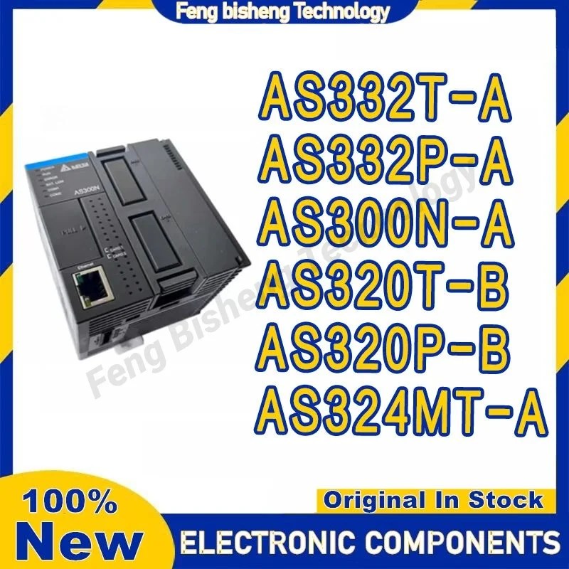 New original AS300 Series CPU host unit AS332T-A AS332P-A AS324MT-A AS320T-B AS320P-B AS300N-A PLC Controller Module