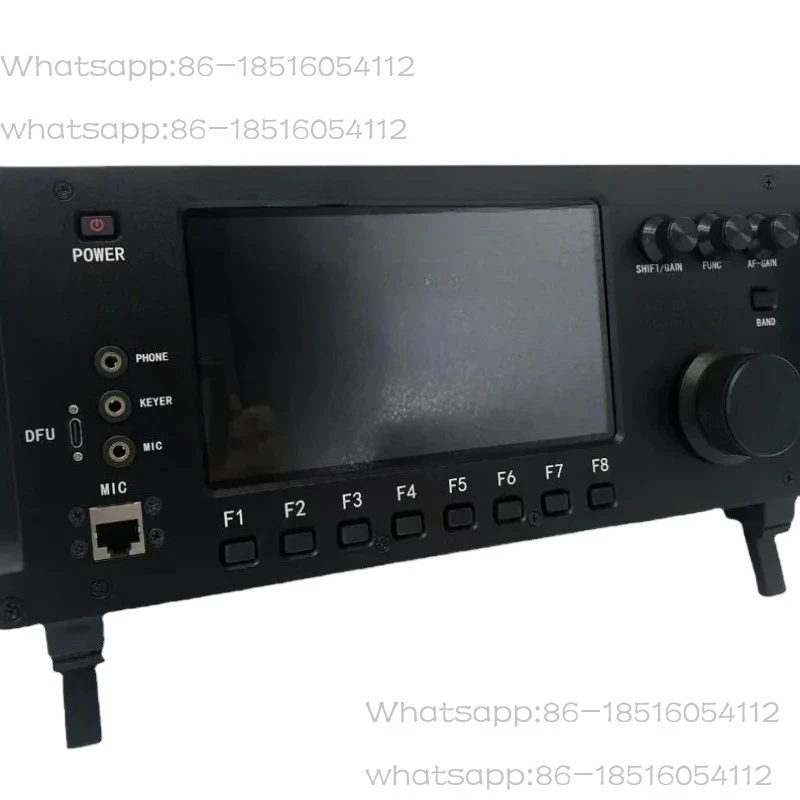 Mobile Radio Transceiver with WiFi, 20W, 0-750MHz, DDC/CIC, LF/HF/6M/VHF/UHF Devices, Suitable for UA3REO