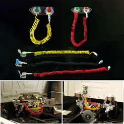 2 pz/4 pz Tubo di Simulazione Trachea Linea di Collegamento Decorare per 1/14 Tamiya RC Camion Rimorchio Ribaltabile Scania MAN Benz parti di automobili