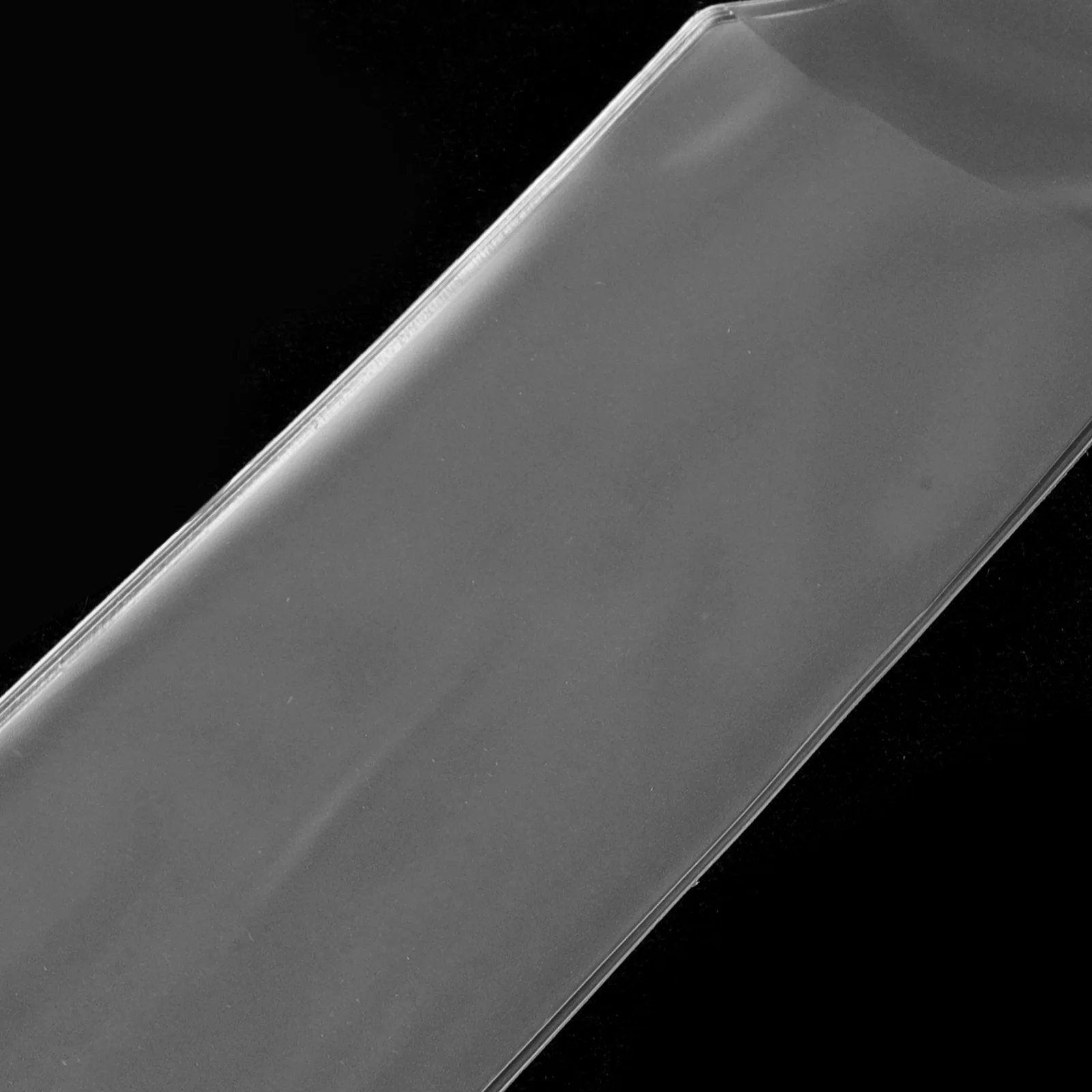 10pcs Bookmark Protector Clear Pvc Sleeves For Photos Storage Waterproof Lightweight Organizer With Hole Punch Design Bookmark