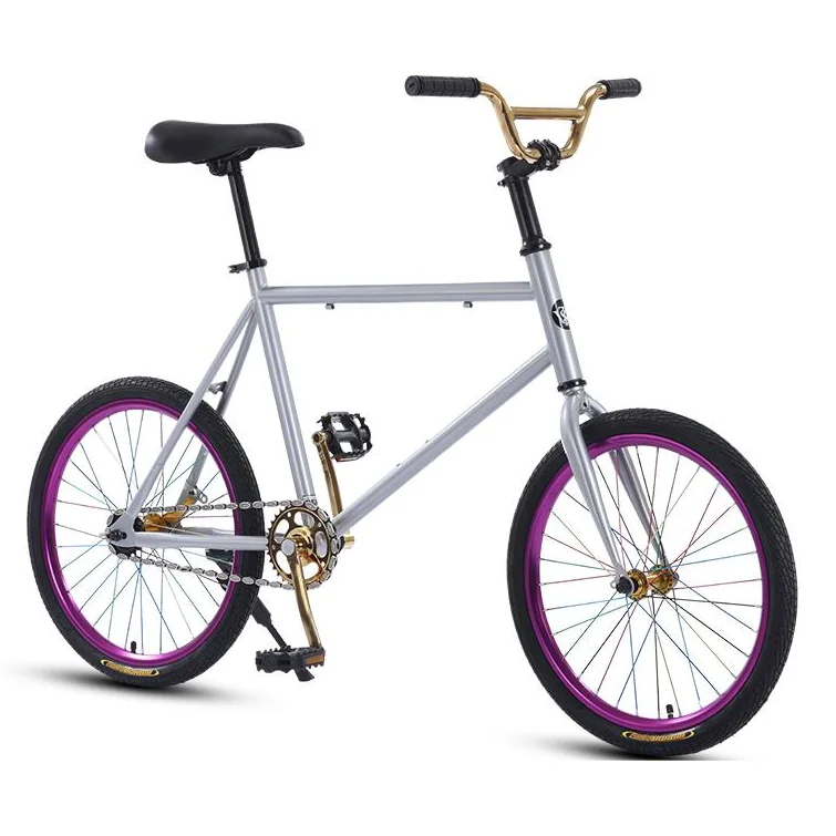 

Classic 20" Fitness Sports Student Adult Fashionable Beautiful Lightest Aluminium Mini Cheap Bike Fixed Gear Bicycle