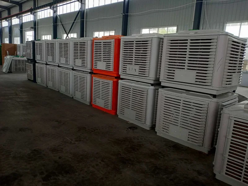 Factory Price 2.2KW 24000BTU Evaporative Industrial Air Cooler 3 Phase Chiller With Centrifugal Fan In Iraq