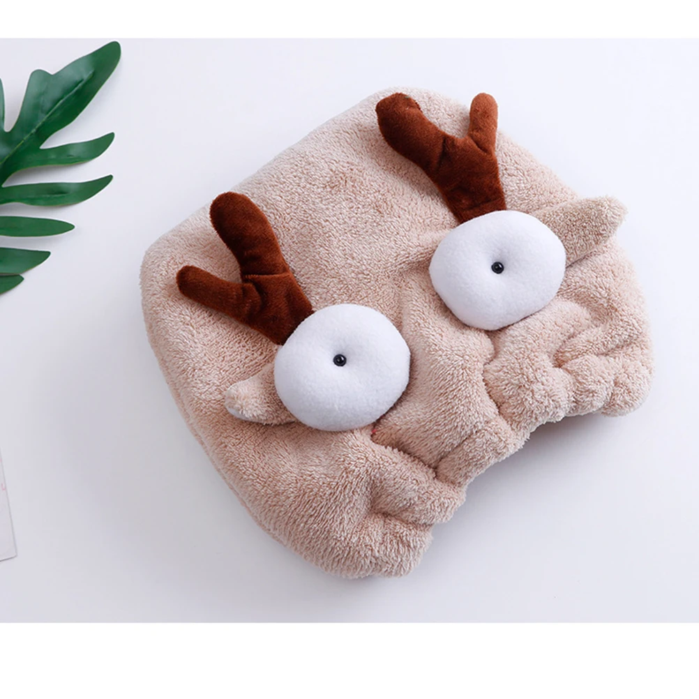 

Hair Drying Cap Fast Drying Water Absorption Shower Caps Women Child Lightweight Soft Absorbent Moisture Comfort Durability Home