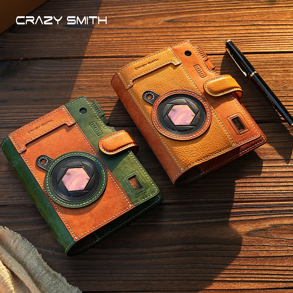 CRAZYSMITH Diário de Couro Art - Collectible Vintage Cameras avaliação e preço