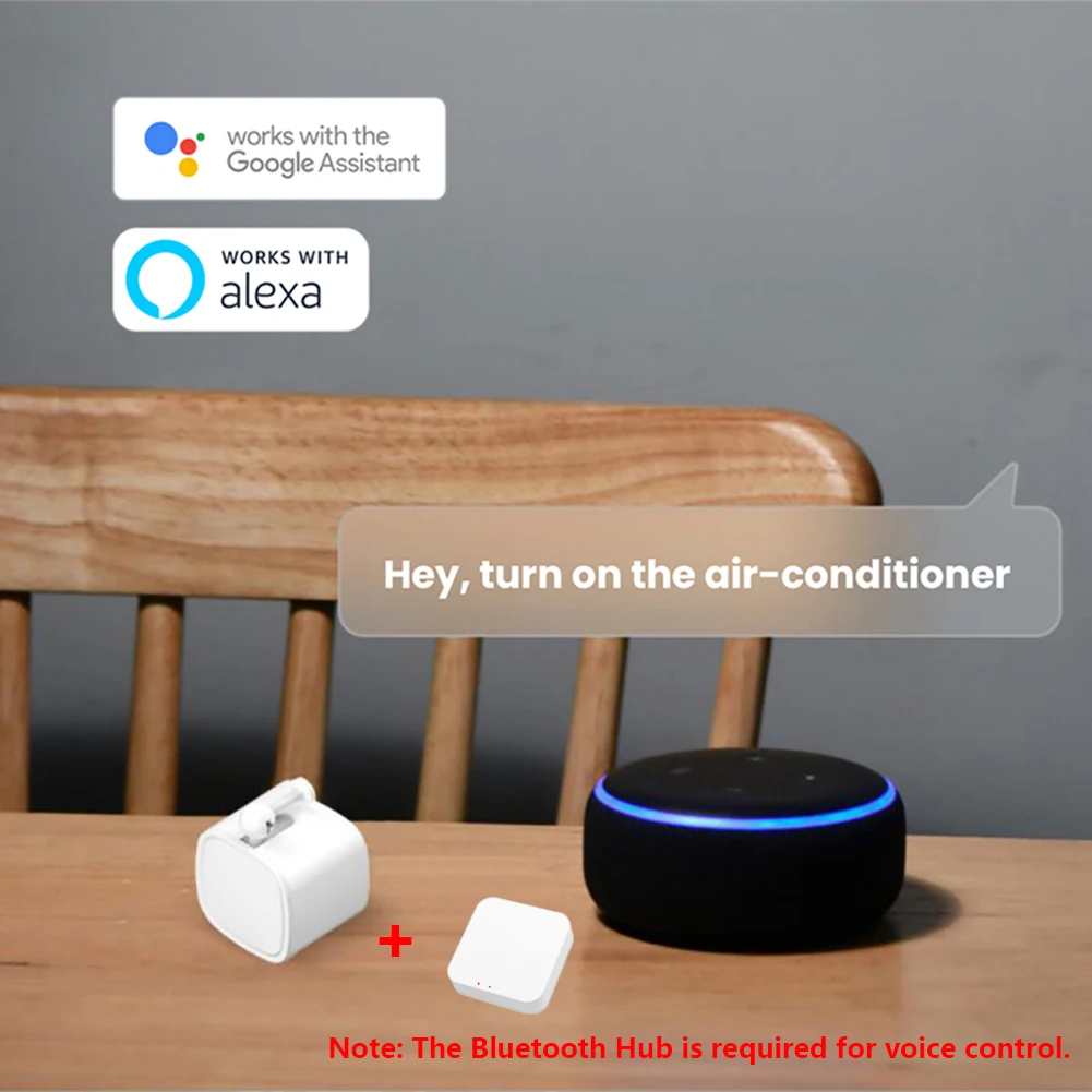 Smart Bluetooth Finger Robot Smart Switch Knop Pusher Alexa Smart Life App Of Timer Control Toevoegen Tuya Hub Werk Met Google Home