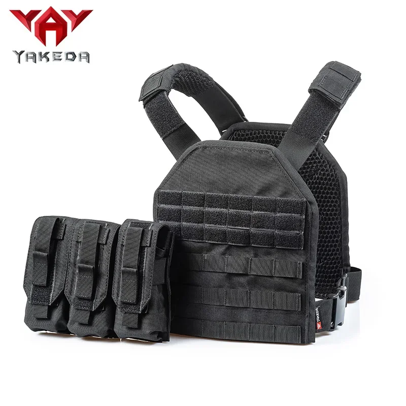 Yakeda Outdoor Tactical Vest Clothing Cs Training Breathable Multifunctional Tactical Vest Camouflage Tactical Vest