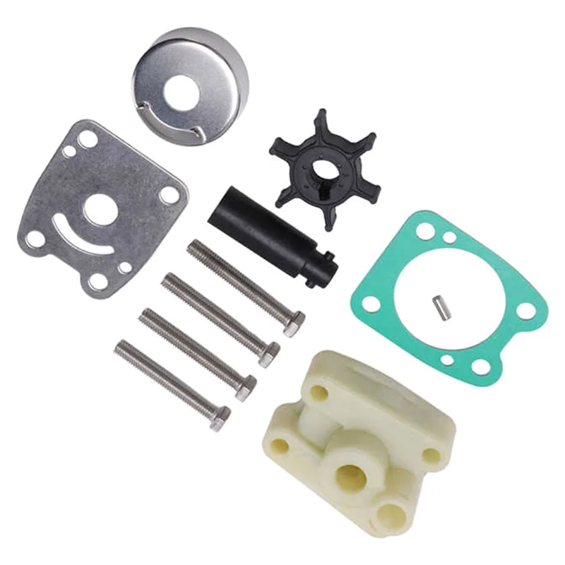 Water Pump Impeller Repair Kit Outboard Water Pump Repair Kit 6E0‑W0078‑A2‑00 for Boat Engine for 4Hp 5Hp