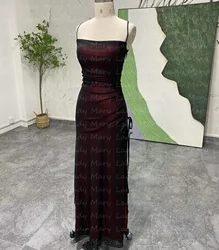 Real Photos 90s Evening Dresses Customized Red Black Criss Cross Formal Occasion Prom Gowns 2024 Homecoming Party Vestido De Noc