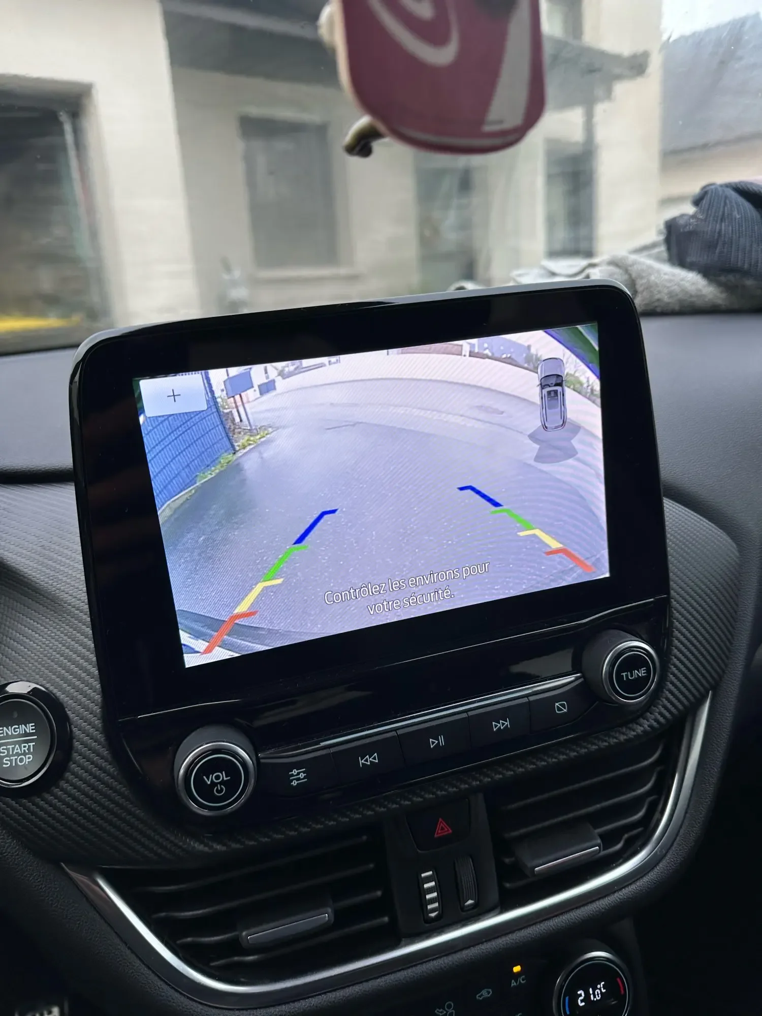 Rear view camera for Ford Fiesta MK8 HB 2022 2021 2020 2019 2018 2017 Trunk Handle Backup Reverse Camera with Night Vision