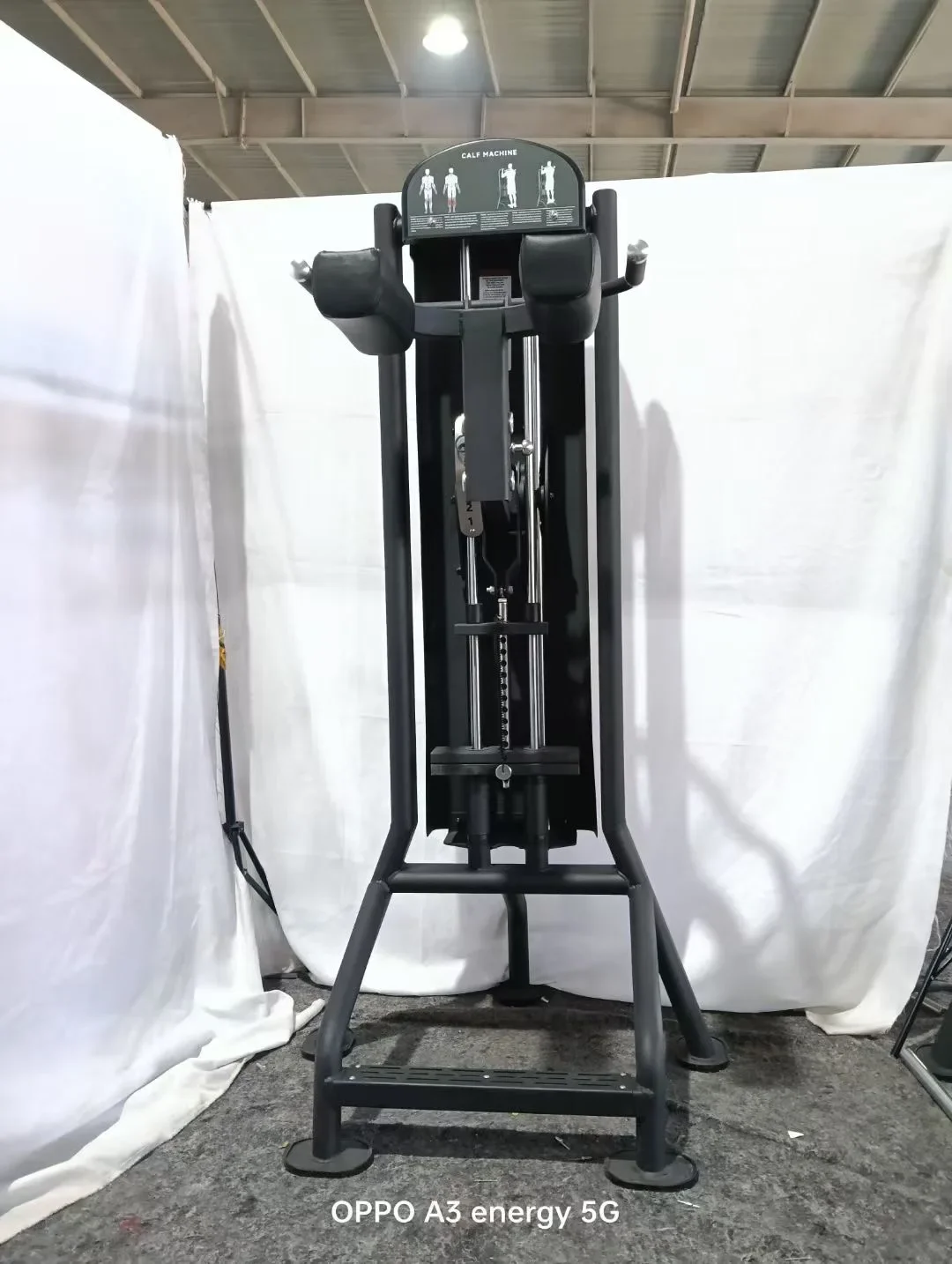 

Commercial Steel Strength Training Gym Fitness Sports Machines Gym Fitness Pin Loaded Calf Machine for Gym