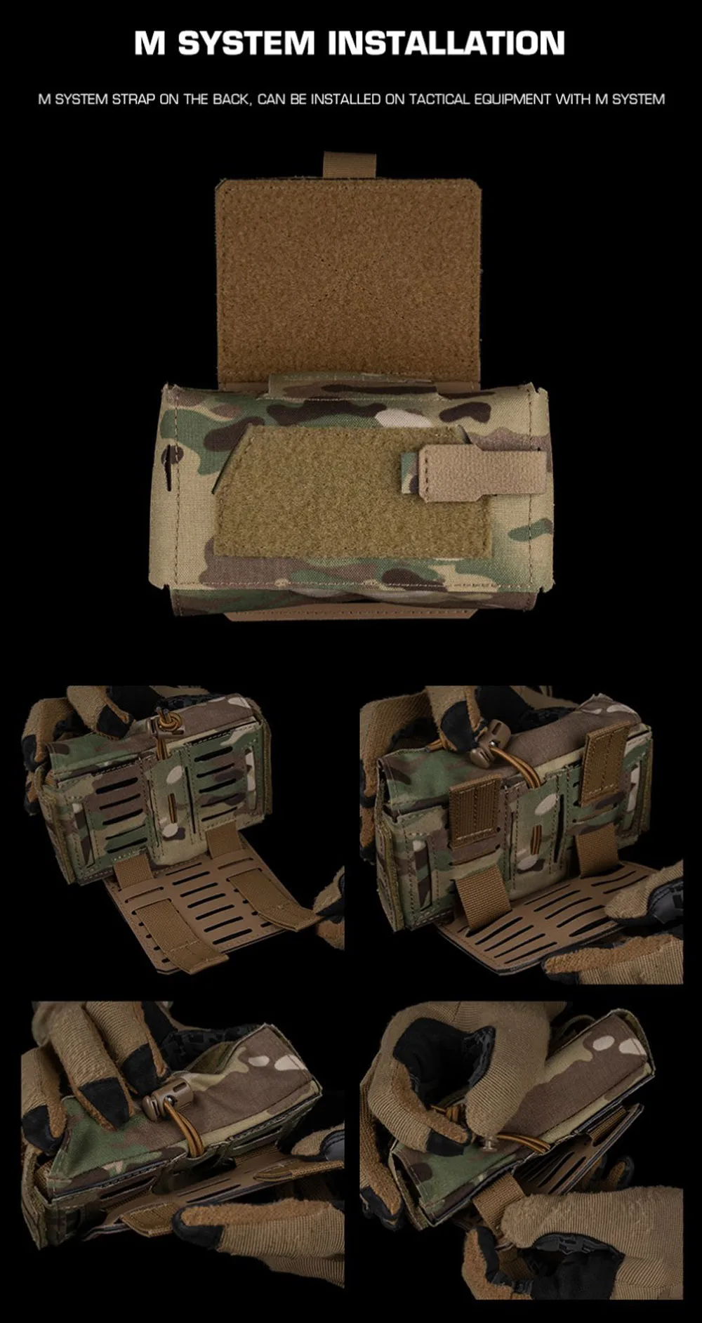 Taktische Tasche Agilit Style MD2 Compact Trauma Kit IFAK Medizinische Erste-Hilfe-Pack Überlebensausrüstung Aufbewahrung für Outdoor-Jagdcamping – Detail 12
