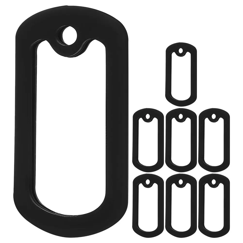 

8Pcs Pet Tag Noise Reducing Silicone Covers Protective Dog Tag Silencers Durable Pet Accessories Silicone Ring