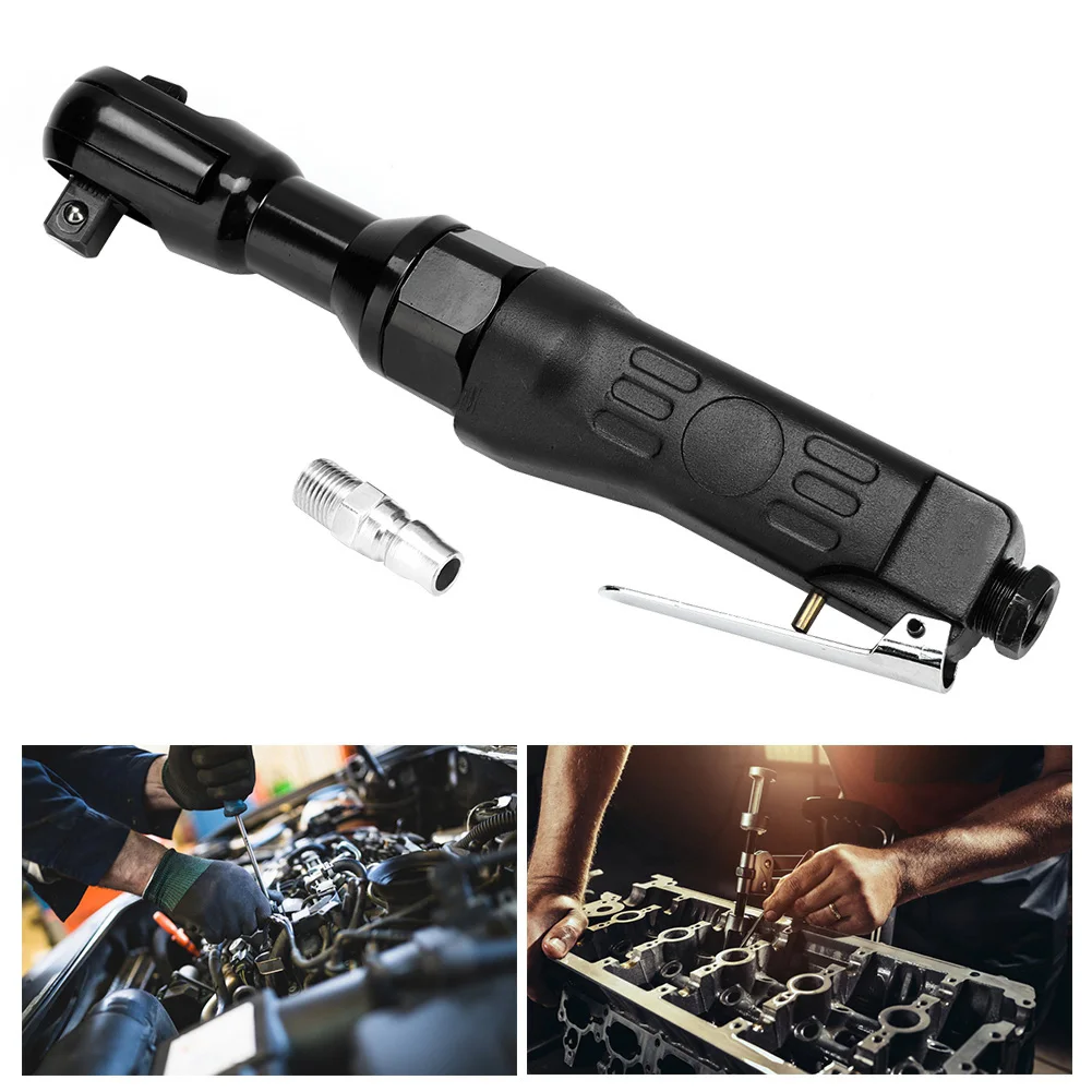 1/2in Pneumatic Ratchet Wrench Powerful High Torsion Air Hand Power Tool for Fuel/Water Pump Disassembly