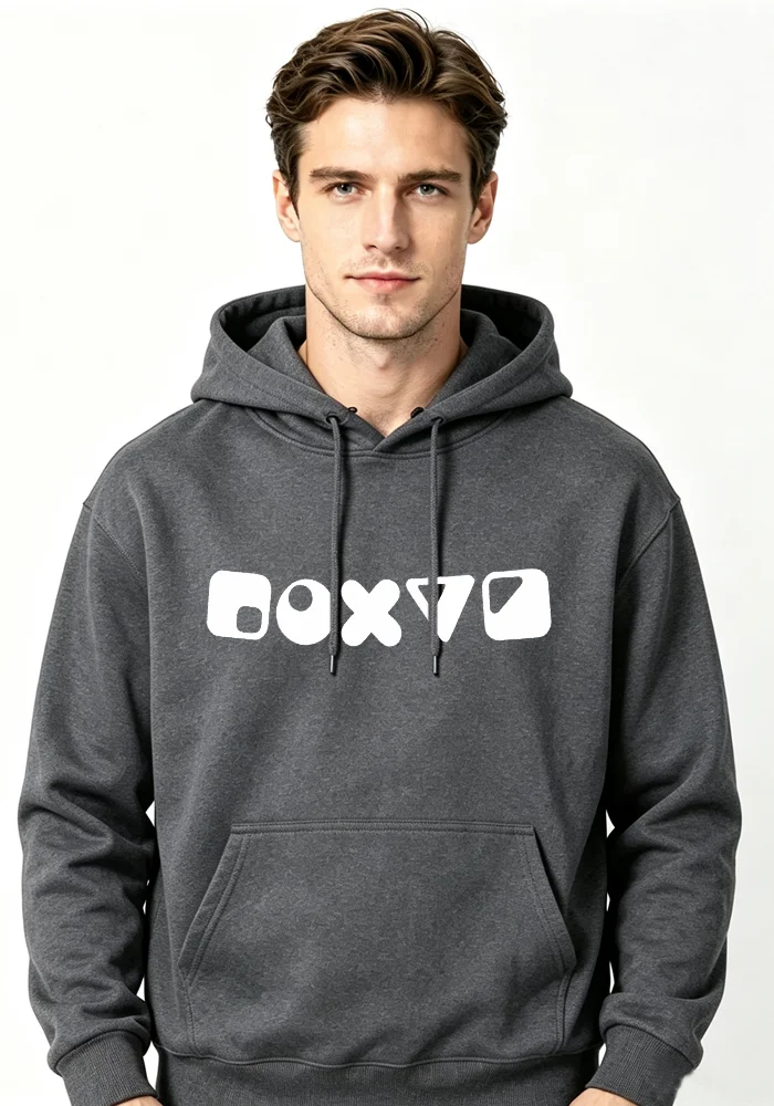 Sudadera con capucha para hombre estilo retro hip-hop, estampado Y2K a la moda, ropa informal cálida para deportes al aire libre