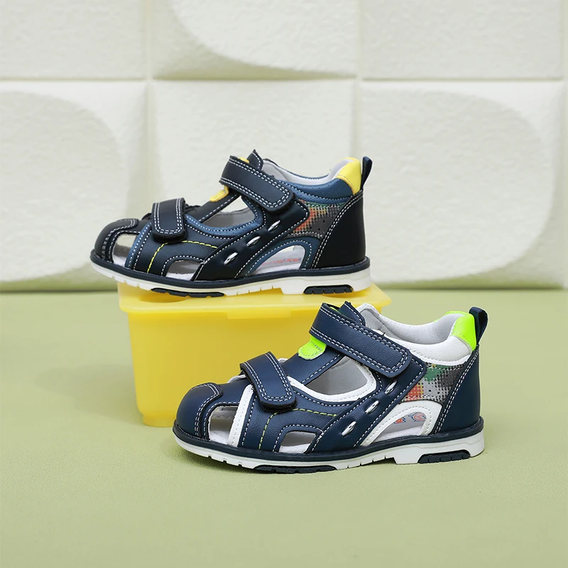 Children Summer Boys Shoes Beach Shoes Front And Rear Bags Non-Slip Baby Sandals Children Shoes