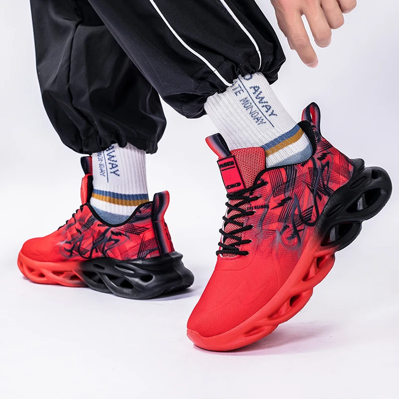Chaussures de tennis pour hommes, baskets respirantes et confortables, chaussures décontractées, chaussures de tennis de luxe, collection été 2025_voghion.com
