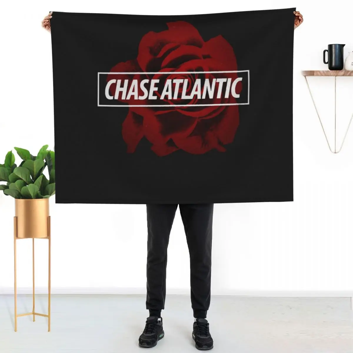 Chase atlantic rose logo classic t shirt Throw Blanket Heavy halloween blankets ands bed plaid decorative Soft Beds Blankets