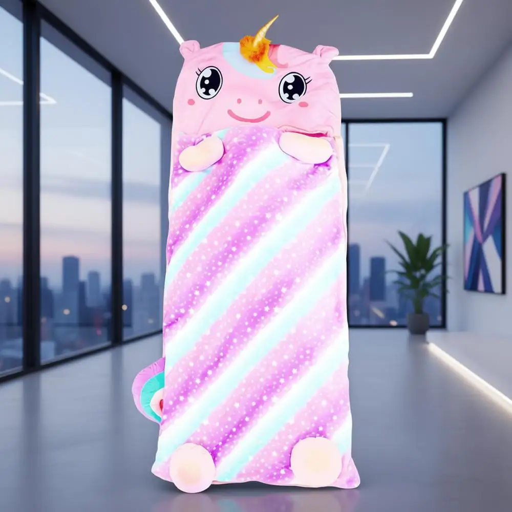 Colchoneta Acogedora con Almohada - Ideal para Pijamadas Infantiles, Guarderías y Escuelas - Edades de 3 a 12 Años