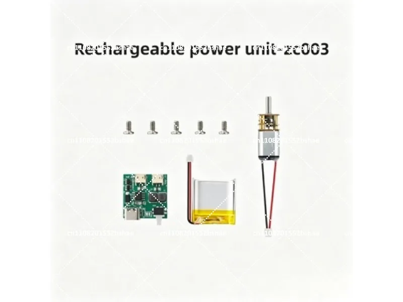 Original rechargeable power kit and turntable set ZC003/ZH043 for 3D printer accessories