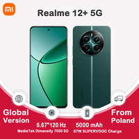 Realme 12 Plus 5G Global Version 120Hz Ultra Smooth OLED Display 67W SUPERVOOC Charging MTK Dimensity 7050