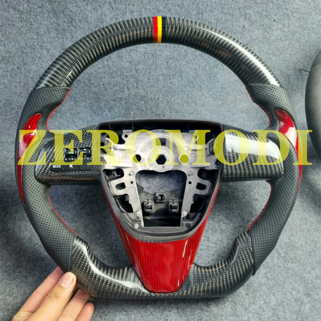 

Сменный руль из настоящего углеродного волокна с кожей для Mazda CX-7 CX7 2006-2012