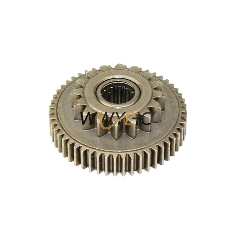 Suitable for Ya ma ha Fuxi 100 Liying 125 Swift Eagle Electric Start Bridge Gear Lingying Double-sided Tooth, Motor Tooth