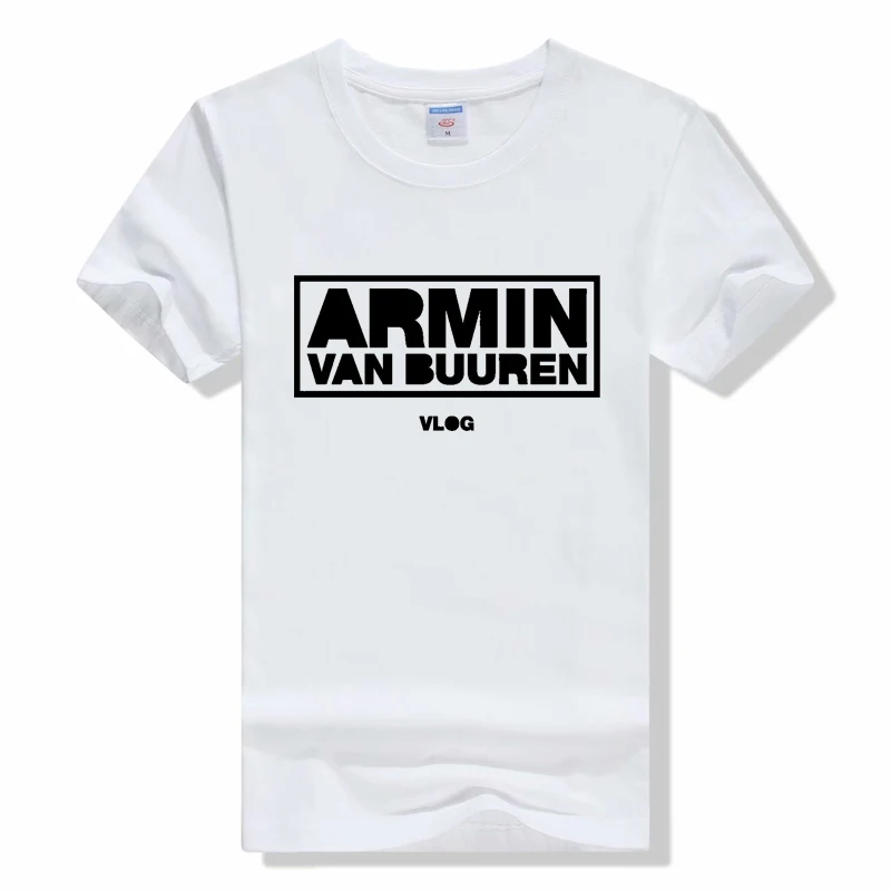 T-Shirt ARMIN VAN BUUREN Popular Dj Hip Hop Streetwear Tshirt Men Casual Fashion T Shirt Fitness Body Building Casual Tee Shirt