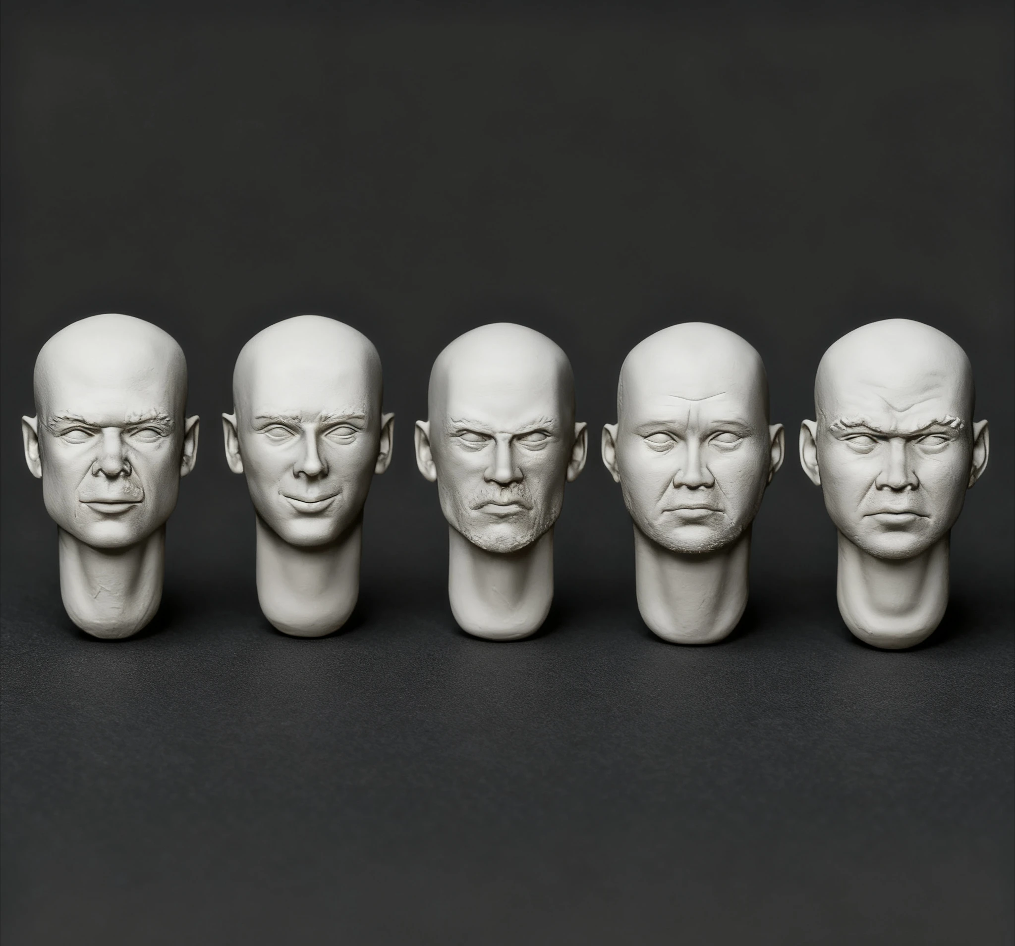 

Precision 1/72 Resin Model Kit GK, Resin Soldier Head Statue Replacement and Modification, Unpainted