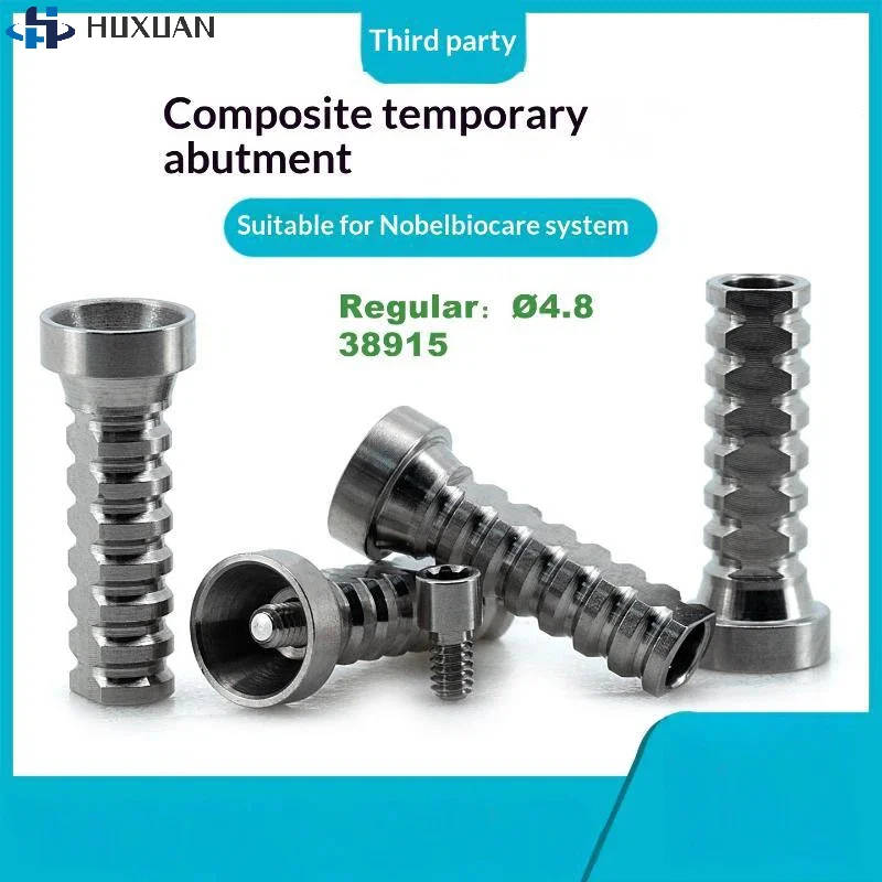 1Pcs Temporary Cylinder For Multi-unit Abutment Fits Nobel Biocare Prosthetic Screw Retained Abutment