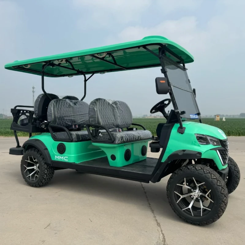 2025  Customized Color Electric Off Road Electric Golf Cart 72V Lithium Battery electric car adult 2 passenger