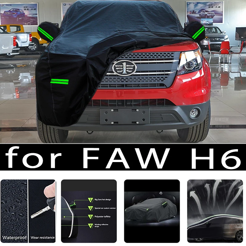 

For FAW H6 Car protective cover Auto paint protection Sunscreen heat-insulating waterproof car clothing Car film