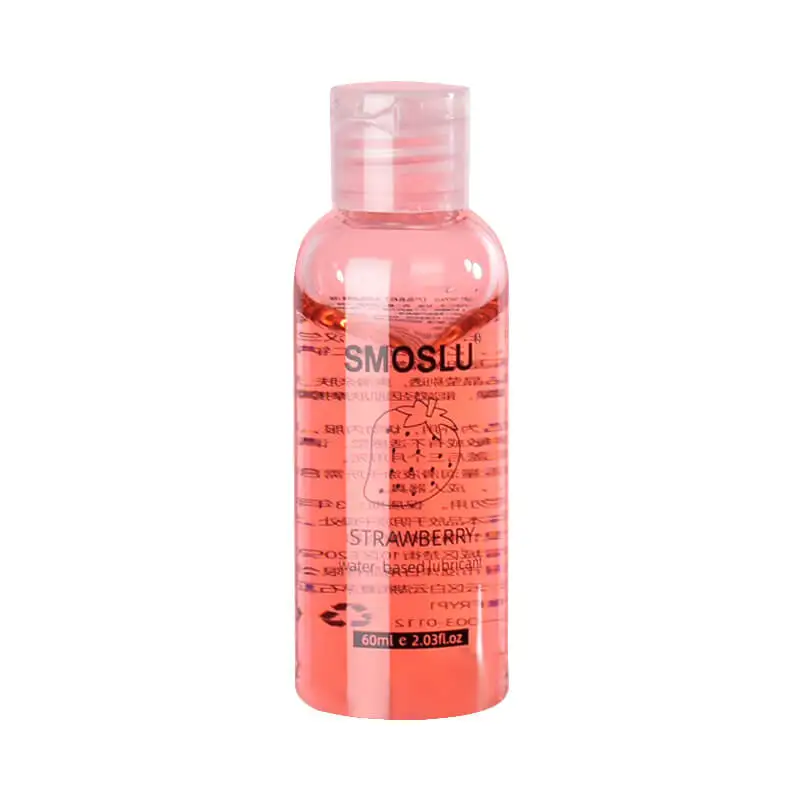 SMOSLU 60ml Oral Lubricant for Sex Strawberry Anal Lubricants for Session Contact Personal Lubricant Water-based