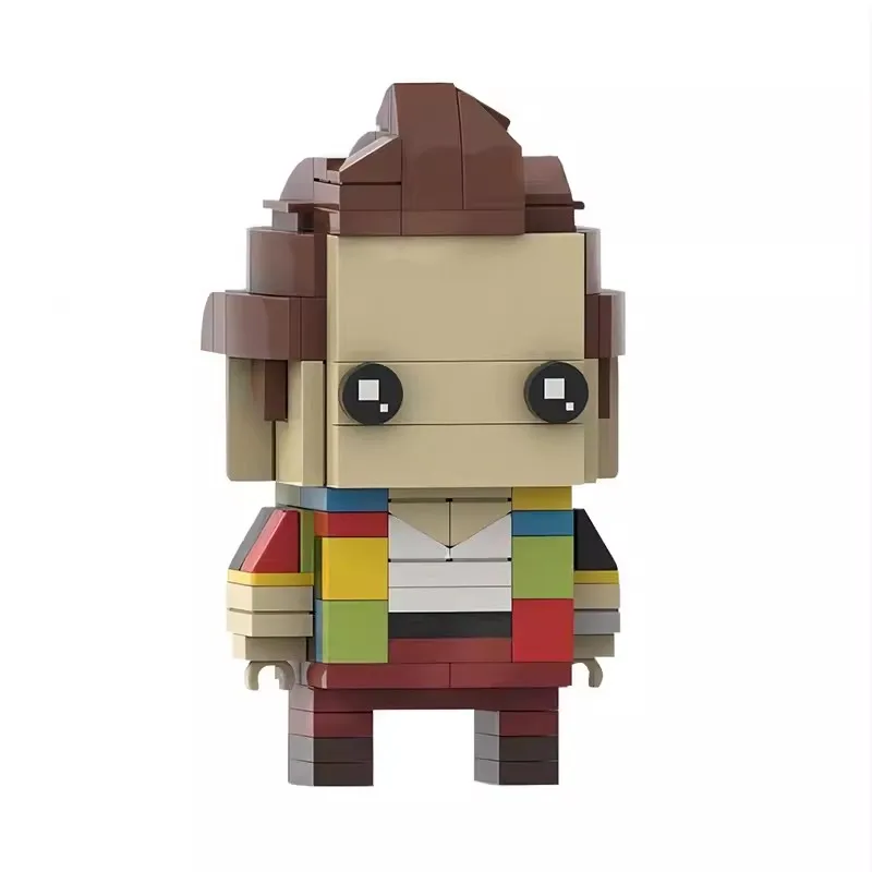 Bricklink Ideas Comedian Jim Carrey Movie Character Brickheadz Sets Dumb and Dumber Mask Eggmans Building Blocks Kid Toys Gift