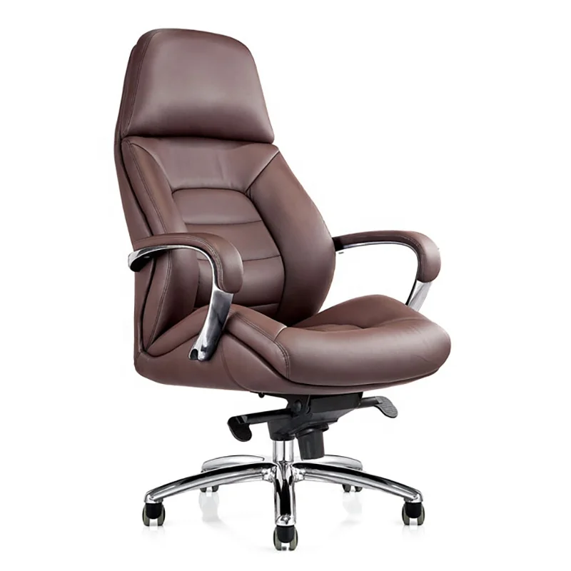 Stylish China supplier height leather adjustable new ergonomic high back office chairs