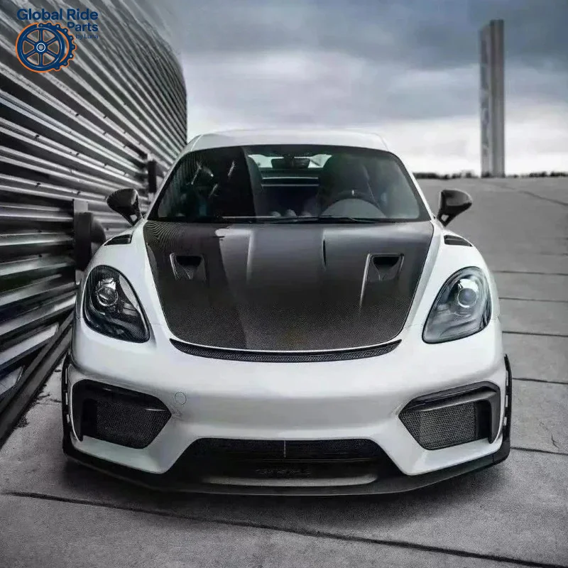 

Suitable for Race-Inspired FORPorsche 718 981 Hood Dry Carbon Fiber 2012-2016