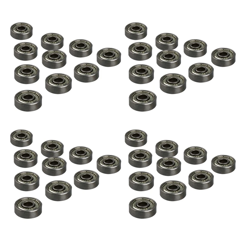 40 Pcs 625ZZ Single Row Deep Groove Radial Ball Bearing 16Mm X 5Mm X 5Mm