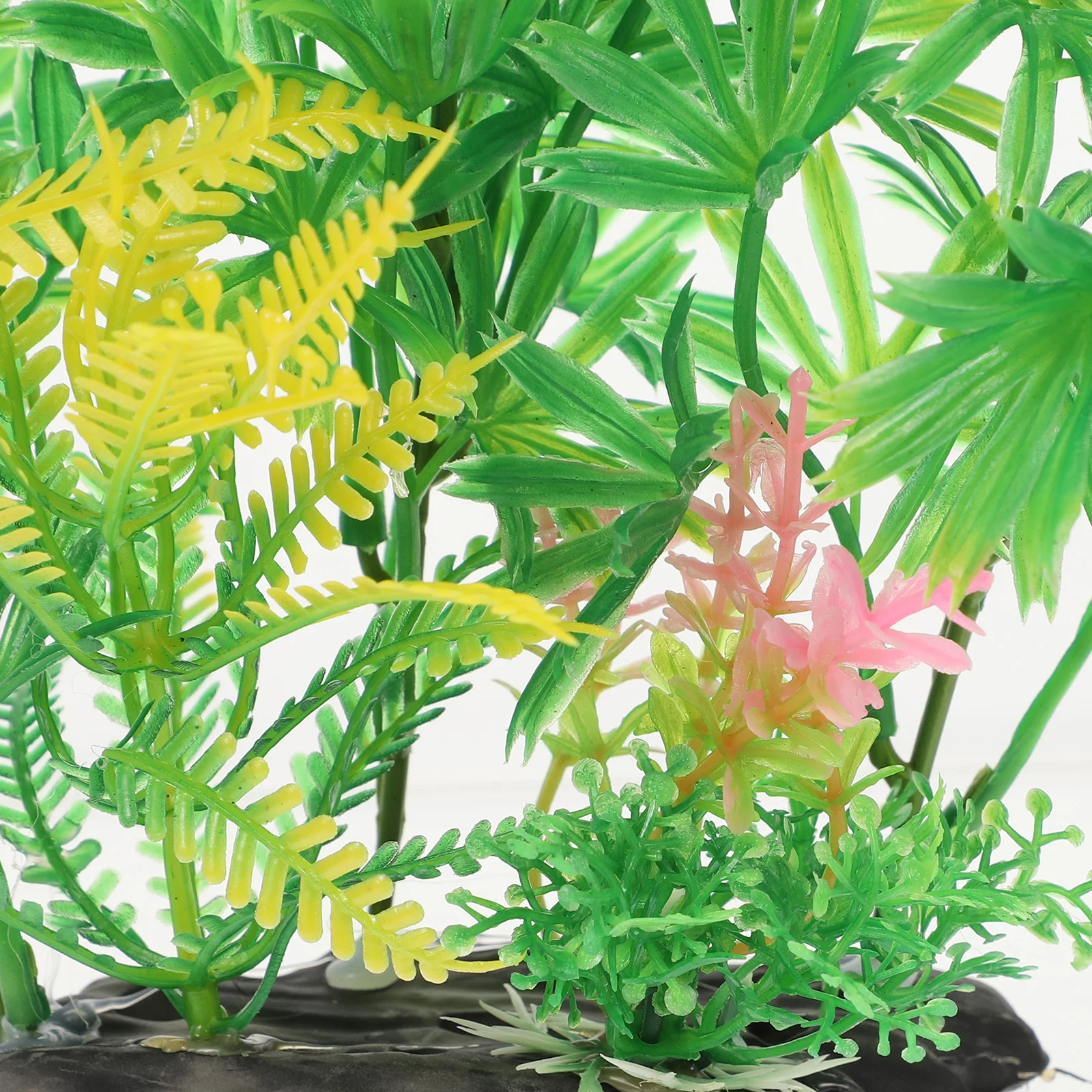 

2 Pcs Aquatic Decoration Plastic Plants Fish Tank Aquarium Accessories Small Betta Decorations