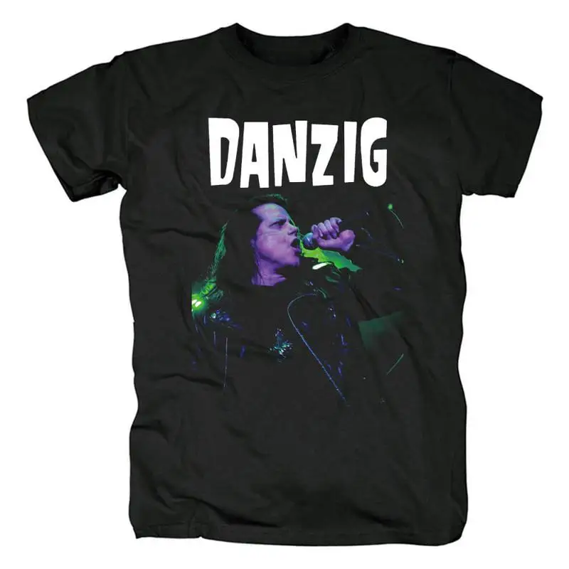 

Футболка с концертом группы Danzig, черная, все размеры S 5XL TA4595