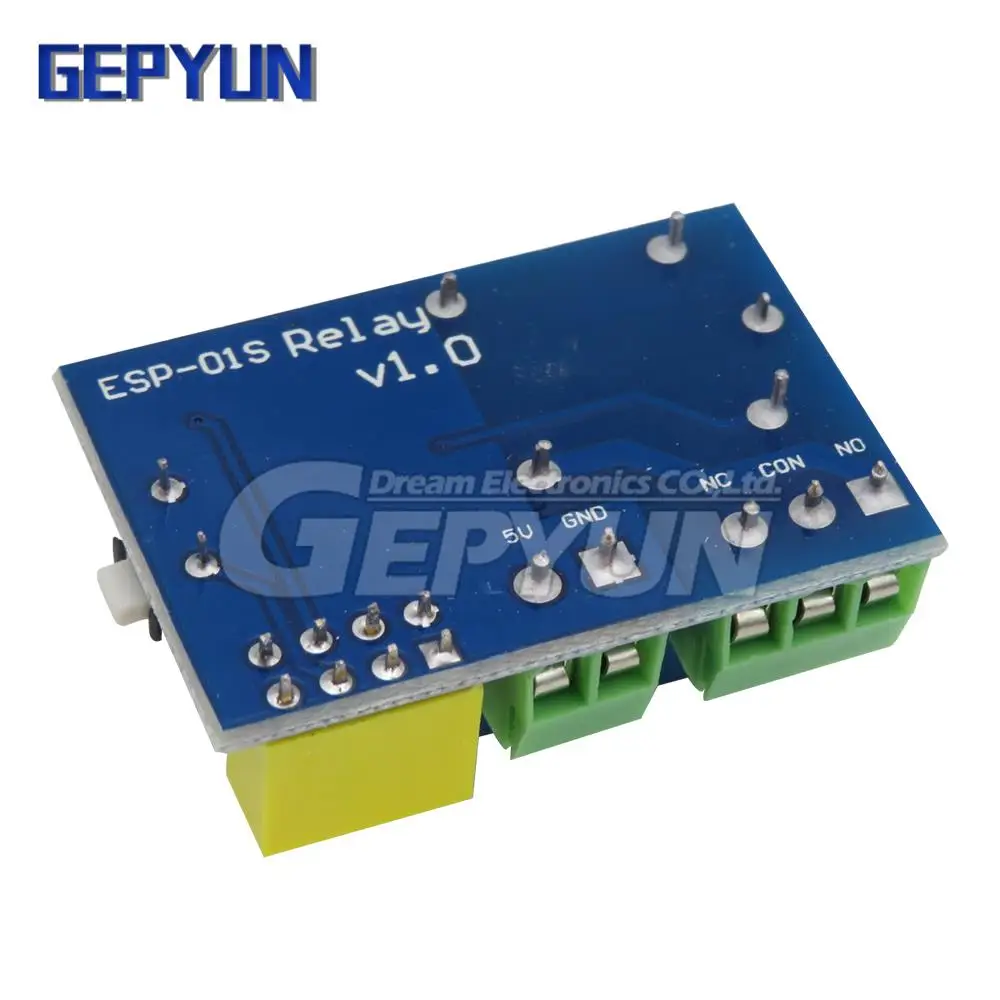 Módulo de Relé WiFi para Casa Inteligente, Interruptor De Controle Remoto, Aplicativo De Telefone, ESP01, Sem Fio, ESP8266, ESP-01, 5V