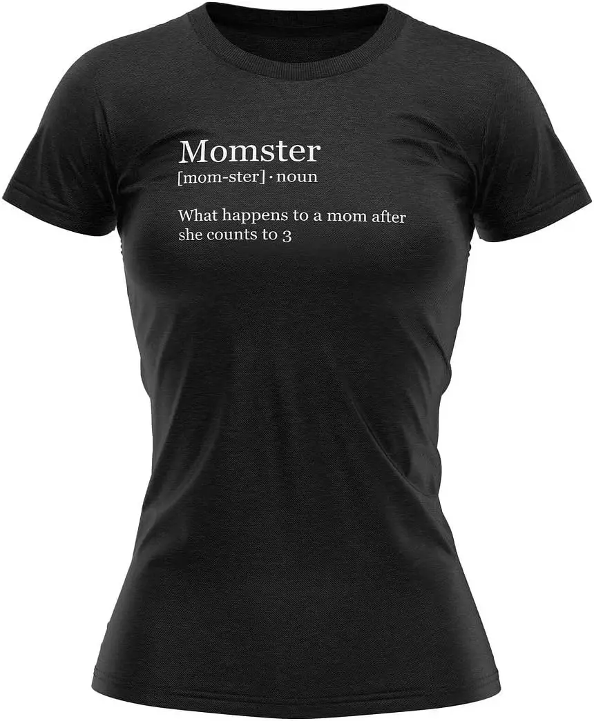 Momster Tshirt for Women, Gifts for Mom Grandma, Mothers Day Shirt