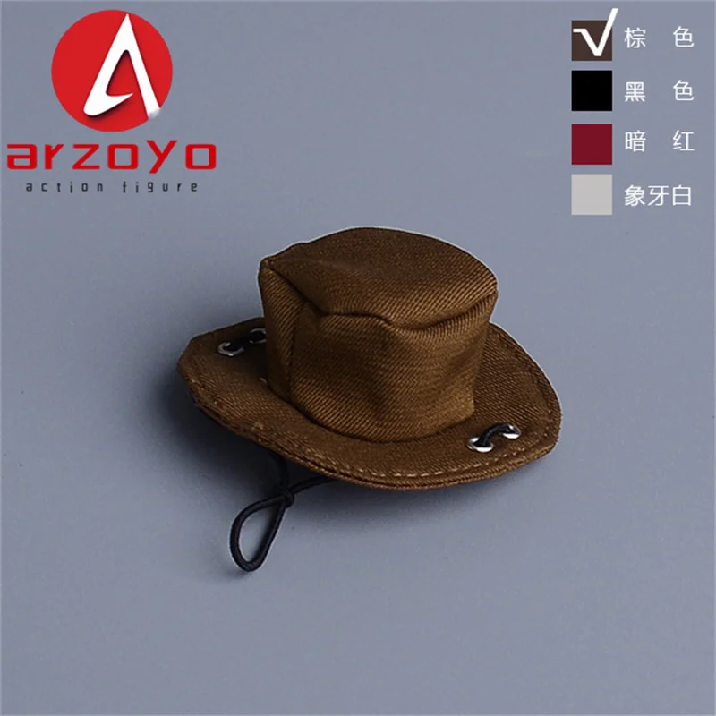 1/12 Male and Female Soldiers Round Hat  Beach Hat Clothes Accessories Model Fit 6'' SHF Figma Soldier Action Figure Body