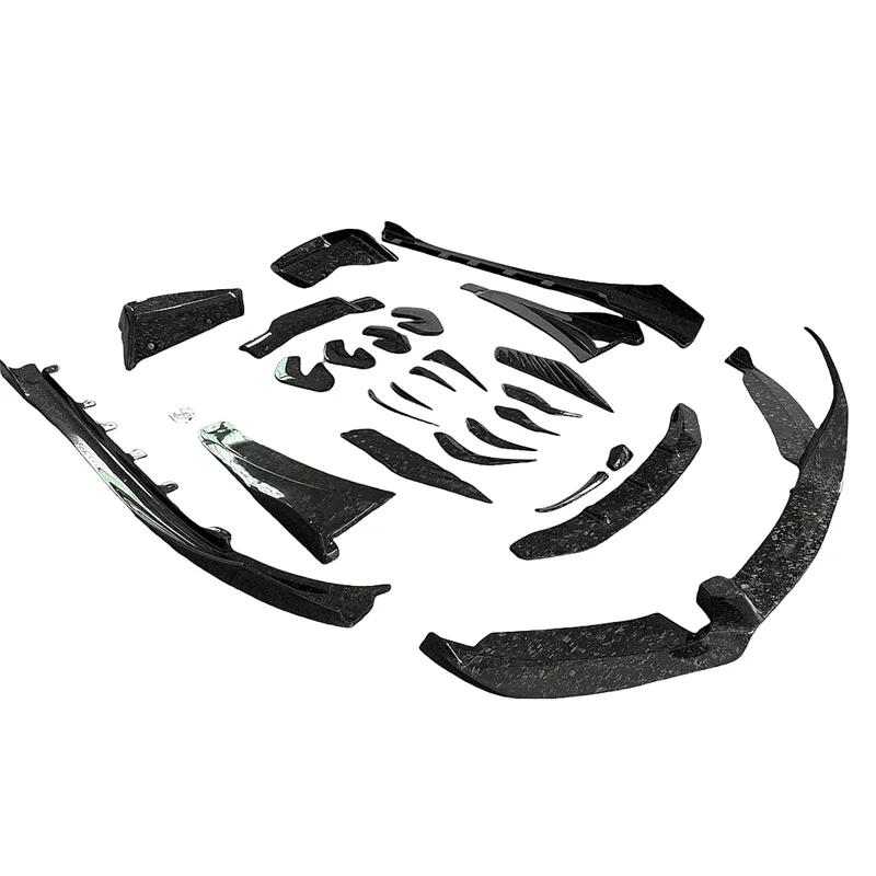 

For BMW I8 2015-2021 Carbon Fiber Front Lip Spoiler Side Skirt Body Kit EB Style Engine Hoods Front Chin Diffuse Mirror Cover