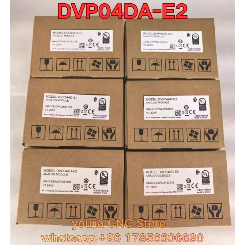 New PLC module DVP04DA-E2 Original authentic Latest Pricing for 2026