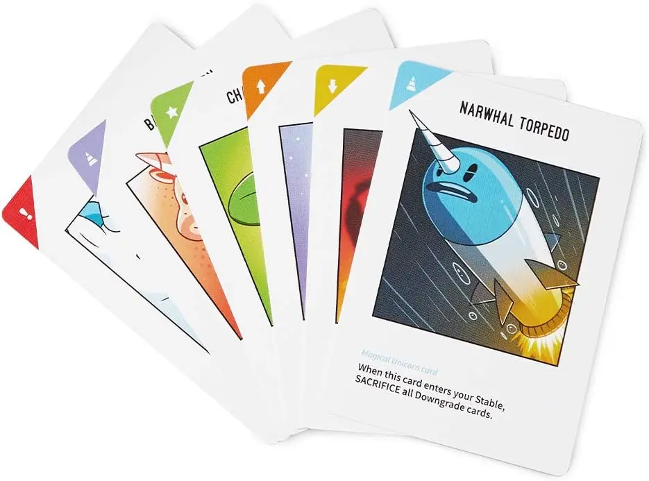 TeeTurtle | Unstable Unicorns | Card Game | Ages 8+ | 2-8 Players | 30-45 Minutes Playing Time | English