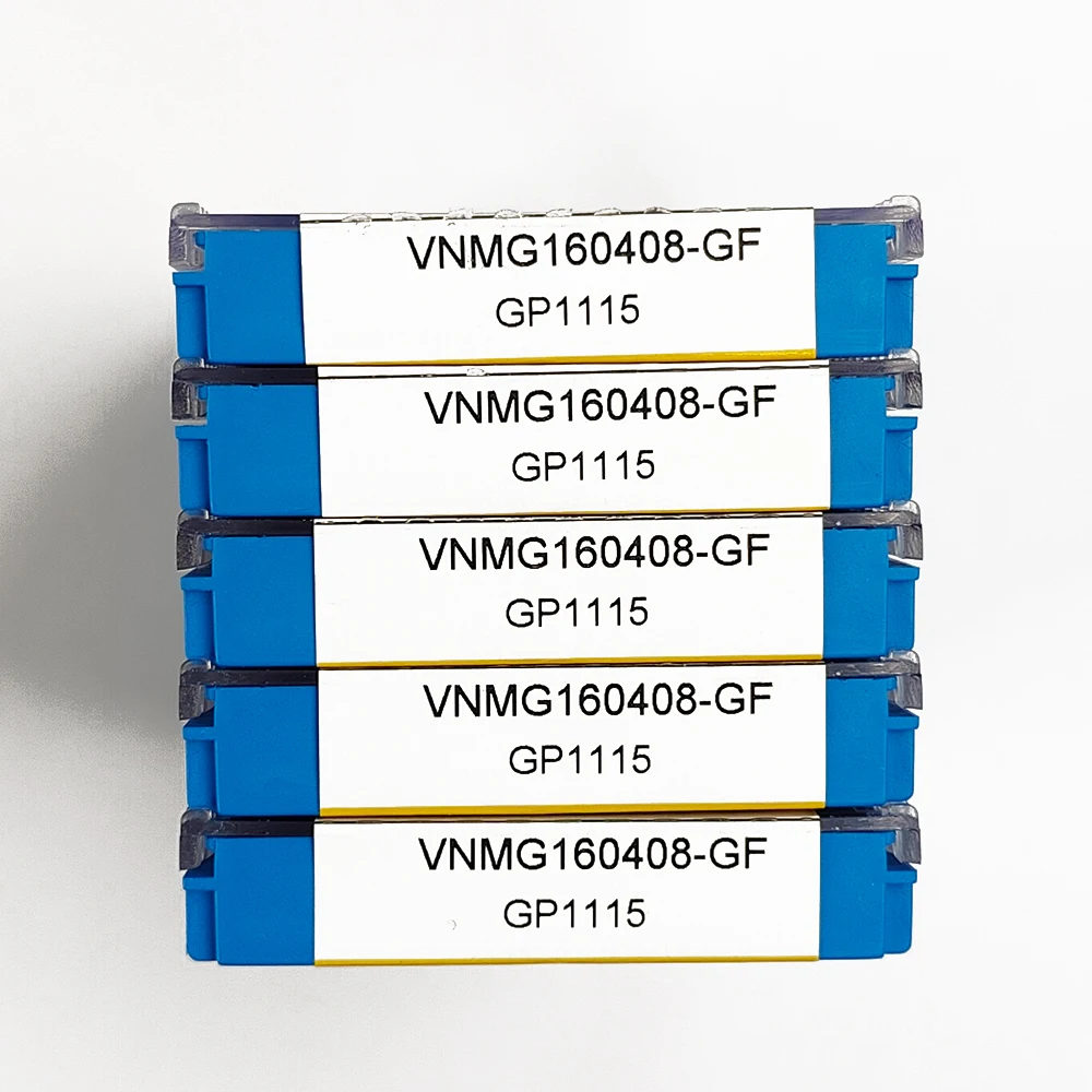 HUAZHICHUN VNMG 160408 -GF GP1115 Ferramenta de fresa de inserções de carboneto