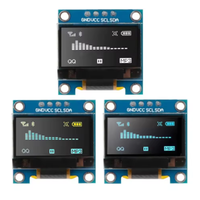 1-10 Uds Original 0,96 pulgadas oled IIC serie módulo de pantalla OLED blanco 128X64 I2C SSD1306 12864 placa de pantalla LCD par